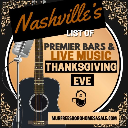 Nashvilles Premier Bars Live Music on Thanksgiving Eve